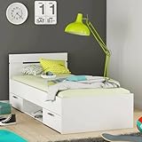 letto sommier singolo ikea Misure cassetti 55,5x33,7h10,6 cm