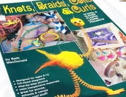 Paperback Knots, Braids, Coils & Curls: 15 Cool & Clever Plastic Lacing Projects Book
