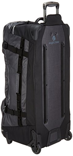 Eagle Creek Orv 2-Wheel Trunk 30 Ultra Durable Travel Bag With Expandable Wet/Dry Compartment, Equipment Keeper, And Cargo Net For Internal Compression, Asphalt Black #TOP3