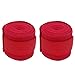 TFGUOqun Vendaje de Boxeo 1 par de algodón Kick Boxing Wraps Wetage Men Sanda Taekwondo Muay Thai MMA Straps Straps Equipment para el Combate de Boxeo (Color : Red)