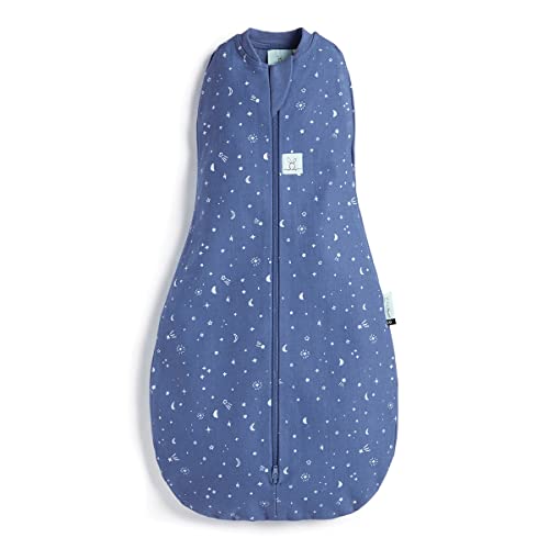 Image of ergoPouch 0.2 TOG Cocoon Baby Sleep Sack 3-6 Months, Swaddle Sleeping Bag, Temperature Control Wearable Blanket (Night Sky)
