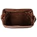 HLC Leather Toiletry Bag for Men Best Gift Premium Genuine Dopp Kit Shaving Kit Organizer Travel Kit Pouch Bag 10 inch Size (Brown)