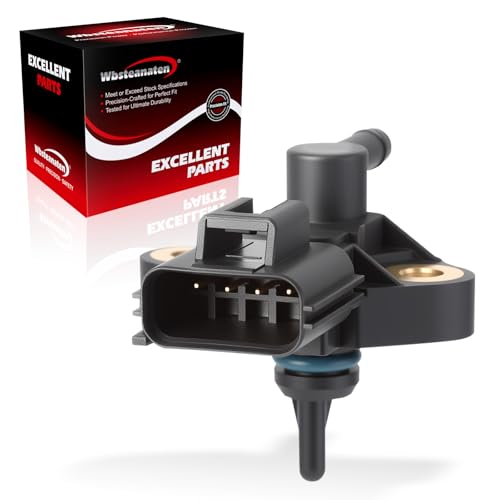 MAP Sensor Manifold Absolute Pressure: 5C3Z-9G576-AA 5C2E-9G756-AC Compatible with 2005-13 Ford E150 E250 E350 5.4L, 2004-10 F150 5.4L, 2005-11 Crown Vic 4.6L, 2005-10 Mustang 4.6L,2004-12 Escape 3.0L