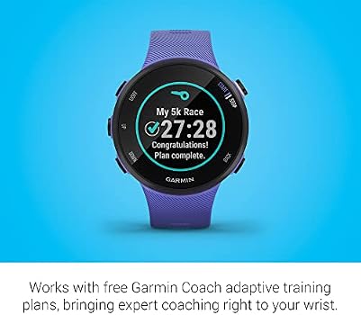 Garmin Forerunner 45S, Smaller GPS Running Watch, Iris: Smartwatches: Amazon .com.au
