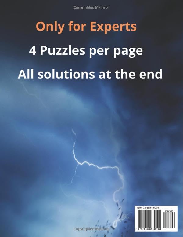 Vista 2 de Extremely Hard Sudoku 300 large print puzzles for adults