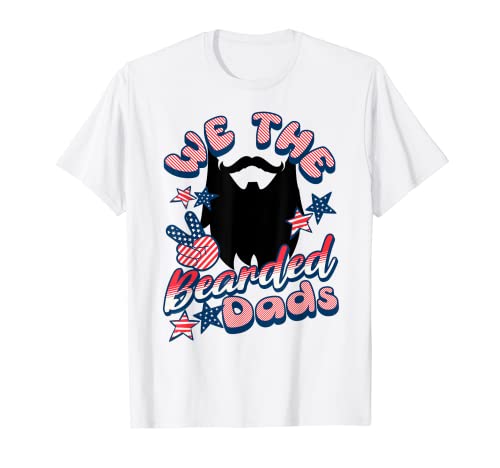 Photo de Nous, les papas barbus, le 4 juillet, jour de l'indépendance T-Shirt