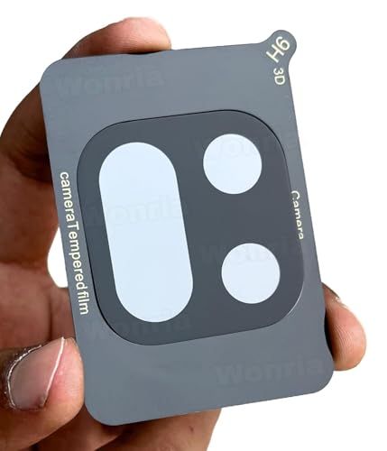 Image of Pack 1- Back Camera Lens Protector for OnePlus 15 5G [3D Premium] Camera Glass Protector (Black)