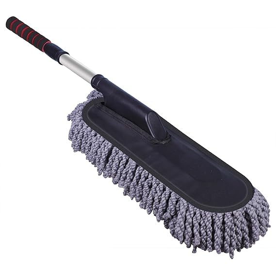 EXPESIA Soft Microfiber Car Duster Car Brush for Car Cleaning Car Surface Wet & Dry Duster Multipurpose Home Duster Kitchen Cleaning (Extendable) Dusting Brush ‎(Assorted Colour) (B0D9TSC62W) Amazon Price History, Amazon Price Tracker
