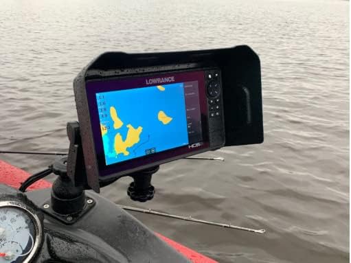 Miniatura 7 de BerleyPro Visor compatible con Lowrance, Lowrance HDS Pro, Lowrance HDS Live, Lowrance HDS Carbon, Lowrance Elite FS, Lowrance Hook Reveal, Lowrance