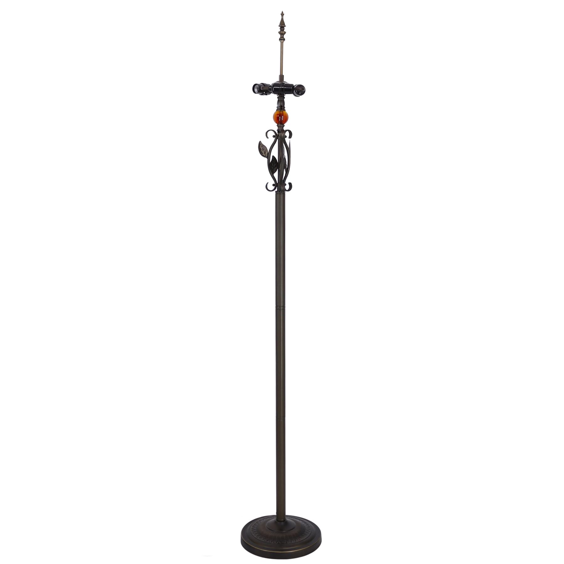 TCODTPOL Tiffany Floor Lamp Base Replacement Only(D (W 11 H 69 Inch))