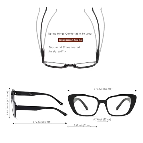 Image of Blue Light Blocking Glasses for Women Men,Computer Reading Phones Gaming TV Glasses for Womens Men Adult BL6