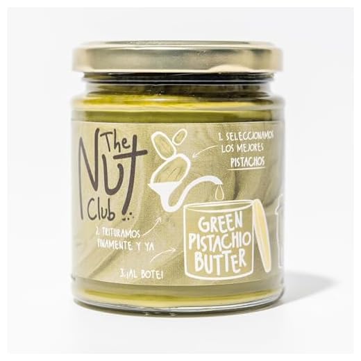 Crema de pistacho 225gr | The Nut Club | 100% pistacho. Vegano, sin azúcares añadidos. Sin aceite de palma. 100% natural