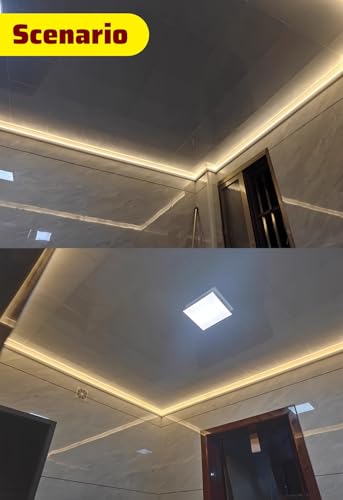 Perfiles de aluminio LED decorativos para techos de oficinas y centros comerciales 3