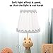 XHTLLO 6Pcs Modern Cloth Lampshade Set, Exquisite Workmanship, Good Light Transmission, Easy to Install for Living Room, Bedroom, Study, Clip On Bulb Type
