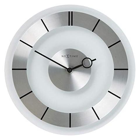 NexTime Wall Clock, Aluminum, 31 Cover