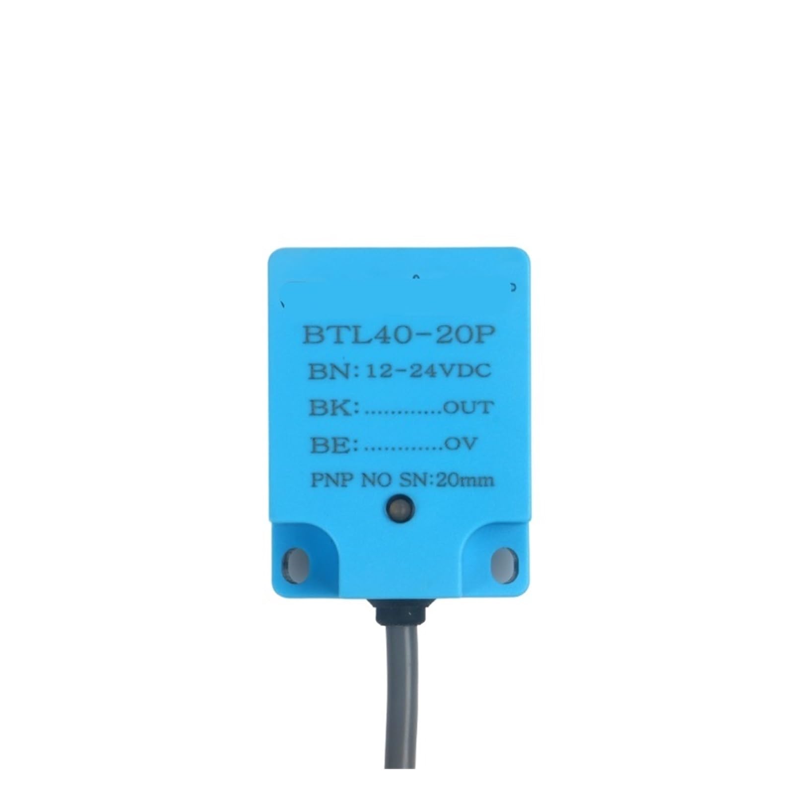 PXQCHAVLN IP68 Oil Proof 20mm Square inductive Proximity Sensor BTL40 for PLC Control(PNP NC)