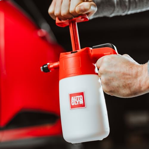 Autoglym Easy Sprayer, Durable Multipurpose Pressure Sprayer to Apply Car Cleaning Product, Perfect Spray Consistency and Coverage, Holds up to 1 Litre of Product