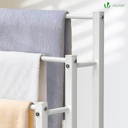 Rangement stable pour serviettes de bain et accessoires de douche