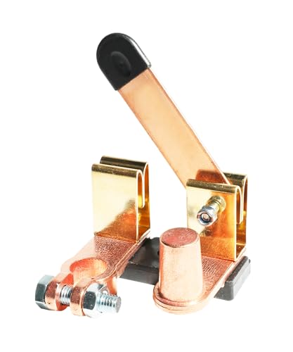 Flaconi Stacca Batteria per Auto,Stacca Batteria 12v,Stacca Batteria Auto,Sezionatore 12-24v, Interruttore Batteria Auto,Interruttore di Scollegamento Batteria,Adatto per Automobili,Camion,Navi