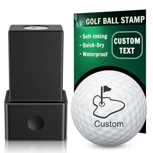 Yobbai Personalized Golf Ball Stamp