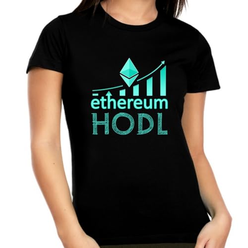 Plus Size Crypto Shirts for Women Ethereum Shirt Crypto Shirt HODL Shirt Crypto Gifts Ethereum Shirt