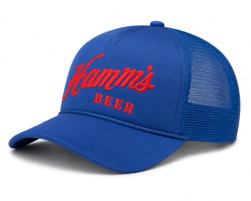 Image of AMERICAN NEEDLE Hamm's Beer Unisex Adjustable Snapback Baseball Hat