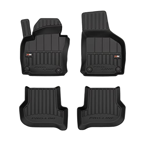 Tapis de sol voiture en caoutchouc 3D pour VW Golf VI idéal pour sports et pluie
