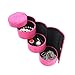 Produktbild Schmuckkästchen Koffer und Aufbewahrung Fleece-Zylinder Drei-Schicht Schmuckschatulle Tragbare Rohr Schmuck Aufbewahrungsbox Kleine Tragbare Drei-Schicht Ohrringe Ring Schmuck Geeignet für Züge, Hotel