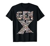 Vintage Cassette Tapes Gen X Humor Generation X 70s, 80s T-Shirt