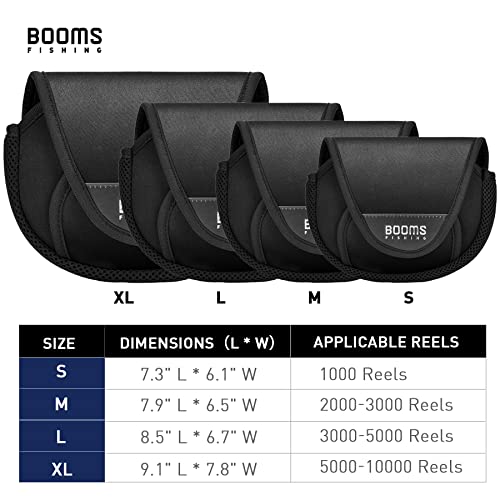 Booms Fishing RC2 Spinning Reel Cover Fishing Reel Protective Case, Medium