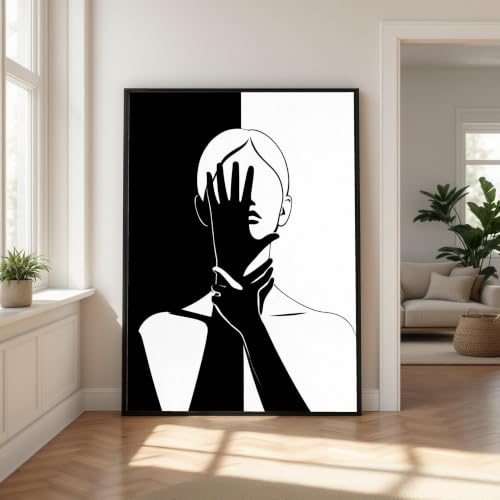 Impression sur toile silhouette de haute précision artistique TONGYINLI
