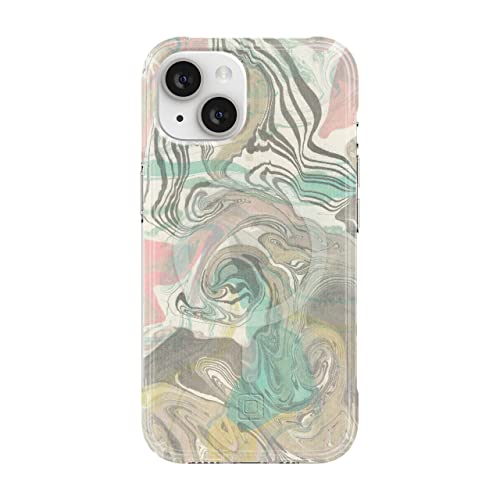 Coque MagSafe iPhone 14 Incipio Forme motif topographique multicolore protection élégante