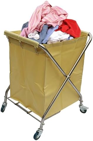 Waterproof Replacement Oxford Cloth Laundry Bag for Commercial Trolley - Removable Storage Solution for Foldable Laundry Cart, Durable & Versatile Organizer