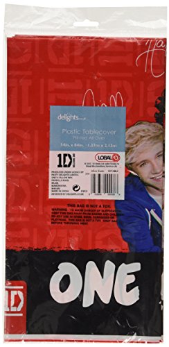 Amscan 1.2 x 1.8m 1D, Tovaglia Festa One Direction...