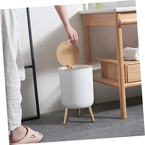 Papelera alta elegante Holibanna para hogar y oficina miniatura 4