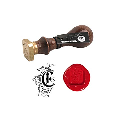 エルバン(Herbin) シーリングスタンプ 装飾アルファベット『E』【ハンドル付】HB40005