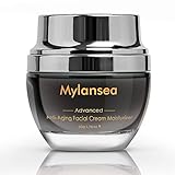Mylansea Ultra Hydrating Face Moisturizer, Anti-Aging Face Cream with Hyaluronic Acid, Argireline Peptide, Jojoba Oil, Collagen to Smooth Wrinkles and Hydrate Your Skin, 50ml