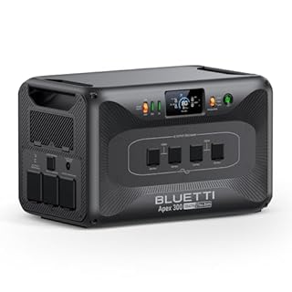 BLUETTI Apex 300 Portable Power Station, 2764.8Wh Solar Generator LFP Battery Backup with 6 3840W AC Outlets (7680W Surge), Simultaneous 120V/240V Output & Black Start, for Home, RV and Emergencies