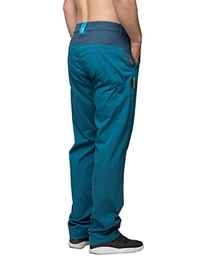 Chillaz Uomo Boulder Hose, Uomo, Boulder, Blu, XL