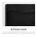 COACH Mens, Money Clip Card Case, Black, One Size