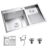 double kitchen sink plumbing with dishwasher kit Actualiza tu cocina con nuestro kit completo de fregadero. This set includes a high-quality Kitchen Sink, 1 Drain Hose, and 2 Drains, providing everything you need for a functional workspace. Fabricado para la durabilidad y el estilo, este kit garantiza una instalación sin fisuras y mejora tu experiencia de cocina. Perfect for any modern Kitchen Setup!