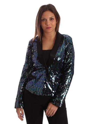 Blazer Fracomina FR19FP622 noir coupe premium taille M femme