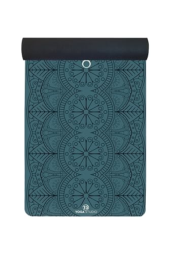 Tapis de yoga 183 cm x 60 cm en microfibre de daim vegan sans silicone