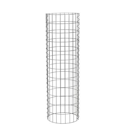 ESTEXO Gabione Gabionensäule Säule Rundsäule Steingabione Steinkorb Drahtkorb Baumschutzgitter...