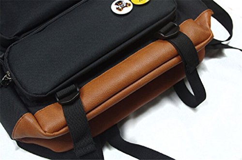 Siawasey zaino di tela, motivo anime giapponesi