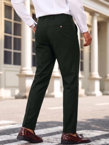 Image of TOPLOT Men's Casual Trouser | Regular Fit Design with Comfortable Structure | Clean Look with Versatile Styling | Easy Movement Fit Ideal for Casual, Office & Daily Use (5205)