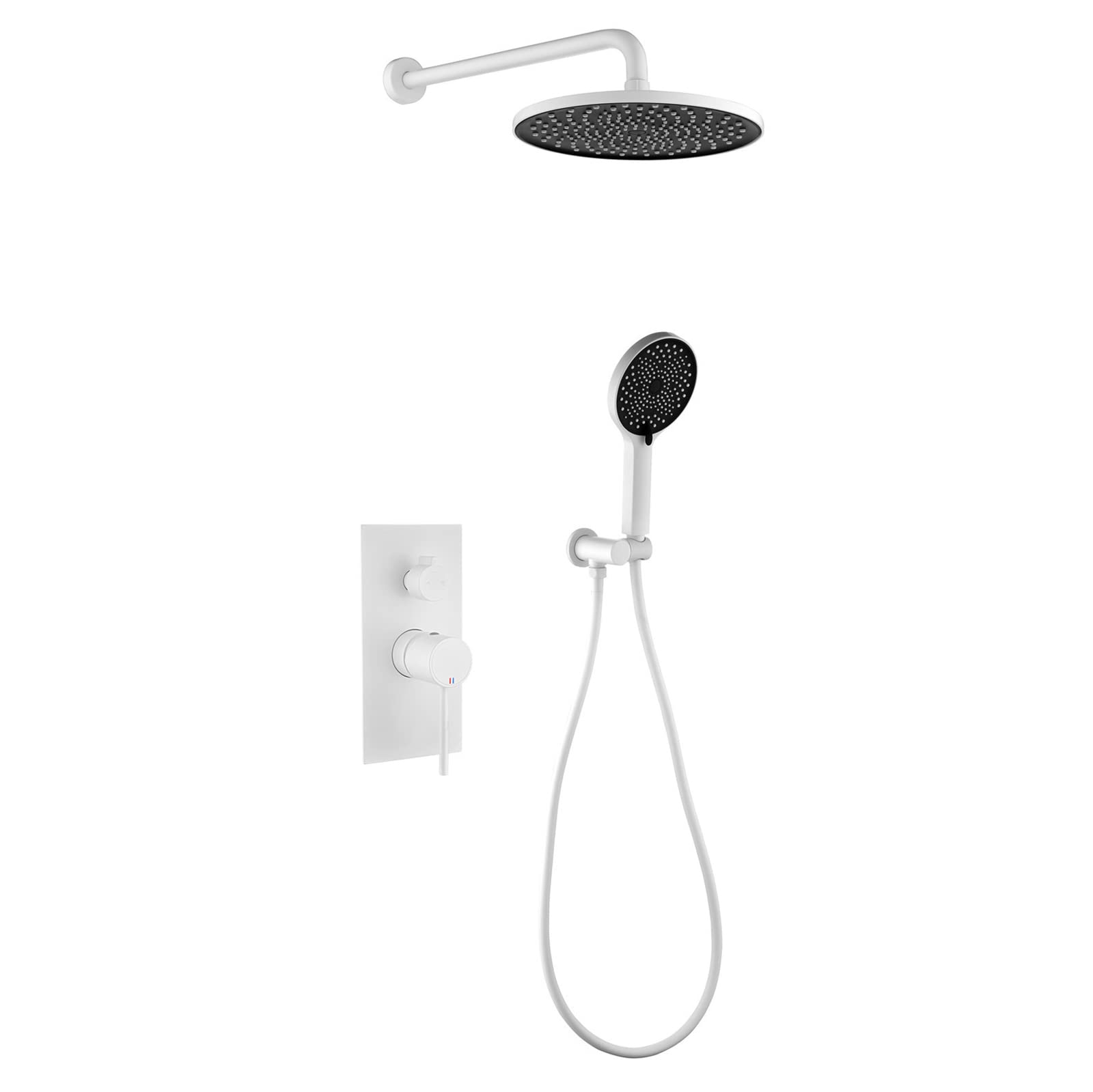 Ensemble de douche combiné de luxe pour rénovation de salle de bain design et moderne