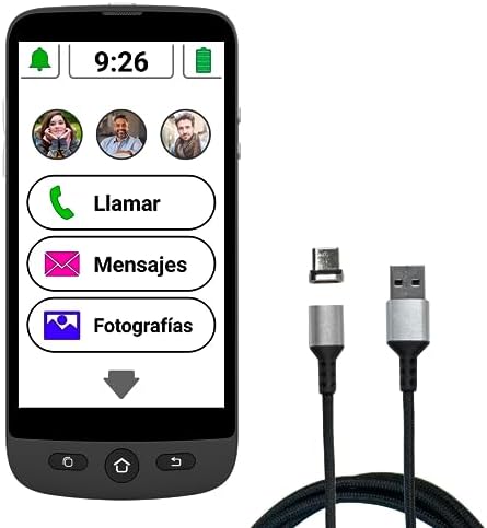 swissvoice S510-M 4G Smartphone para Personas Mayores con Cable d...