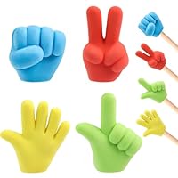 20 Stück Lustige Bleistift Radiergummi für Bleistifte Kinder, Schere Stein Papier Radiergummis Bunte Mitgebsel für Schule Kinderparty & Geburtstag Lustige Radiergummis für Kinder