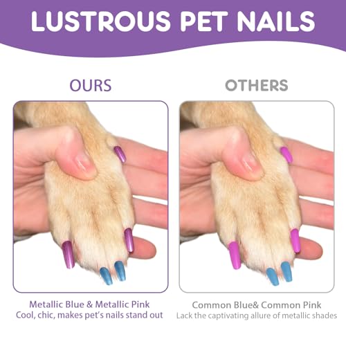 Cheloment 15 Colors Dog Safe Nail Polish Pen Quick Dry, Pet Nail Polish for Cats/Dogs/Birds/Rabbits,Dog Nail Colors,Nail Polish Pens for Dogs,Dog Claw Care Set for DIY Puppy Nails,Easy to Apply